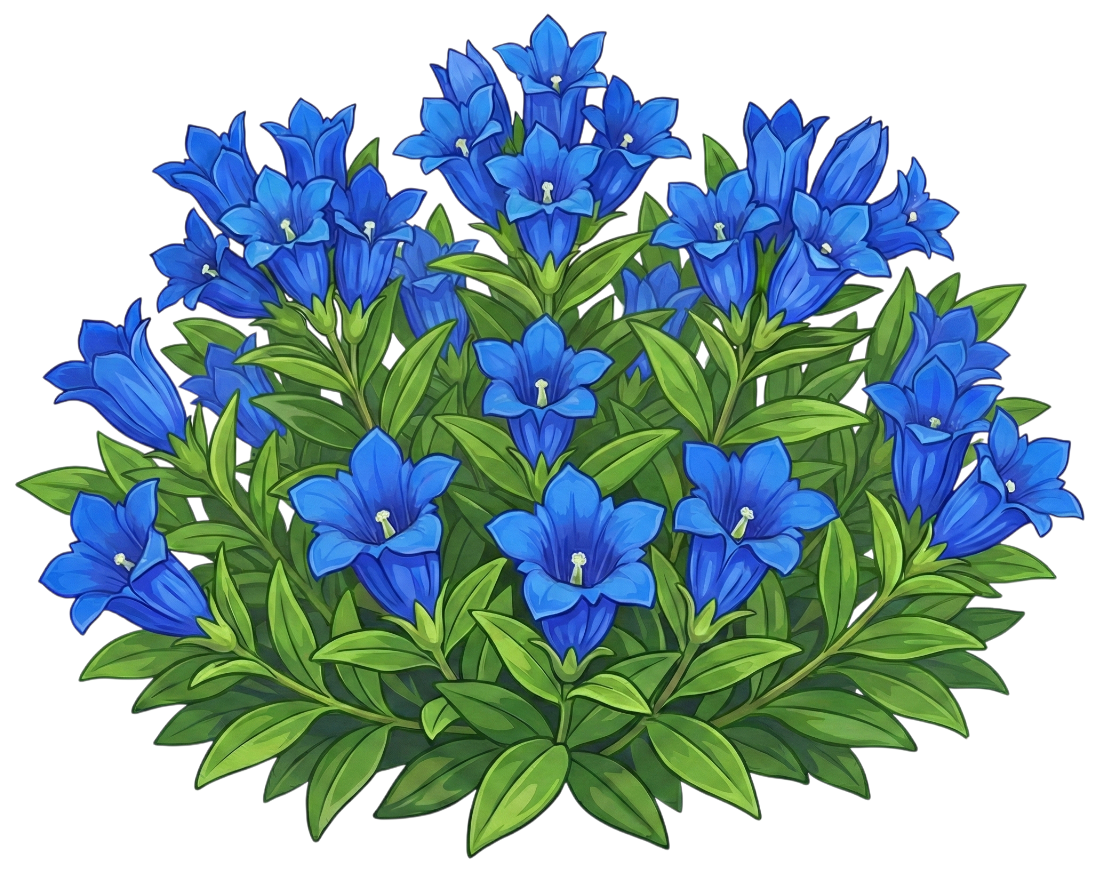 Горечавка Макиной 
